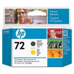 HP-C9384A(№72),Печатающая головка Чёрный и жёлтый
