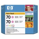 HP Ink HP-CB346A(№70)Светло-Пурпурный(двойная уп.)