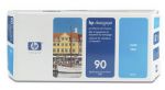 HP-C5055A(№90),Голубая печатающая головка  с устройством очистки