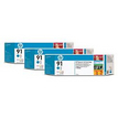 HP Ink HP-C9483A(№91) Голубой(x3) ― Компания "Альфатон"