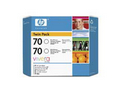 HP Ink HP-CB350A(№70) Черный глянцевый(двойная уп.)