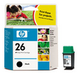 HP Ink HP51626A(№26), Черный