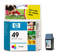 HP Ink HP51649A(№49), Трехцветный ― Компания "Альфатон"