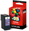 Lexmark LX-18Y0143(№43) Цветной ― Компания "Альфатон"